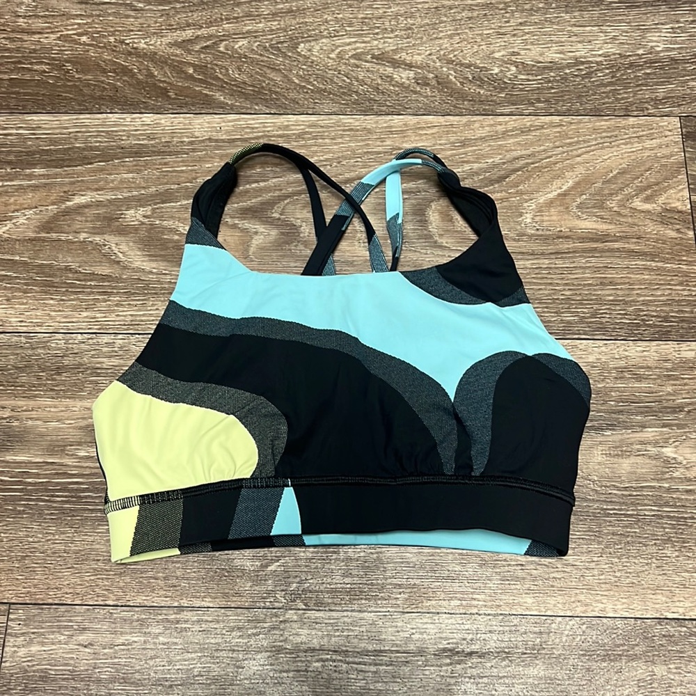 RARE Lululemon Sea Wheeze Ltd Ed Sports Bra | Size 4